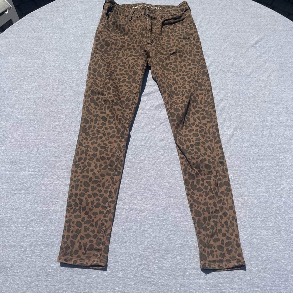 Leopard Print Skinny Pants
